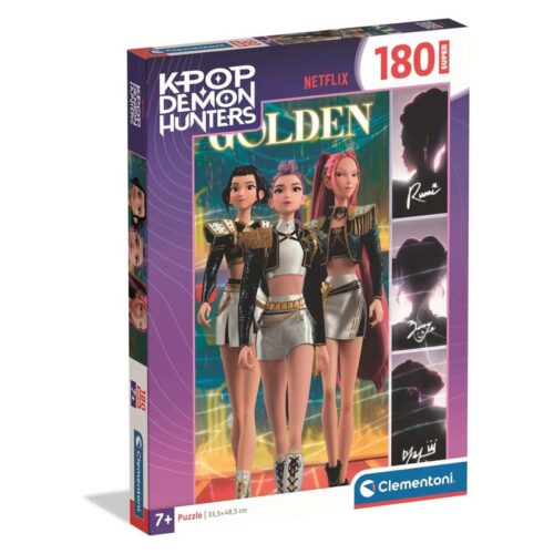 Clementoni Super Puzzle K-Pop Demon Hunters 180 piezas 21761