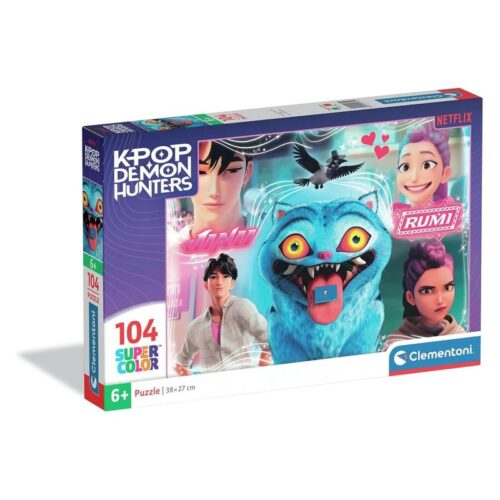 Clementoni Puzzle Supercolor K-Pop Demon Hunters 104 piezas 21764