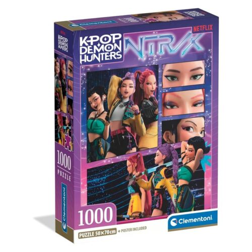 Clementoni Puzzle K-Pop Demon Hunters 100 piezas Huntrix 37125