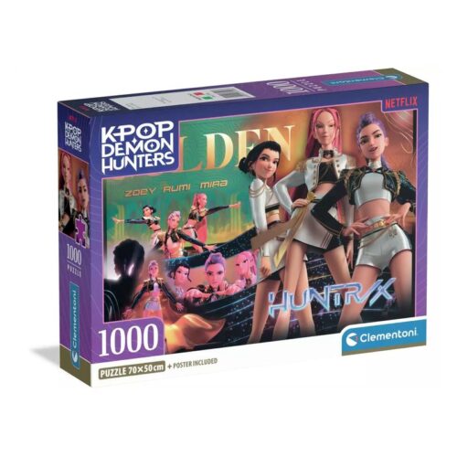 Clemenoni Puzzle K-Pop Demon Hunters Golden Huntrix 1000 piezas 37126
