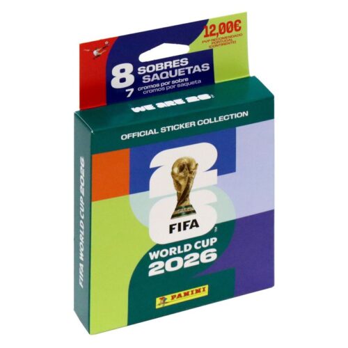 Panini Ecoblister 8 sobres Mundial de la FIFA 2026 World Cup 31195
