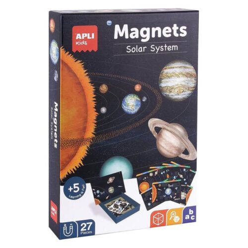 Apli Juego magnético educativo Sistema Solar 27 piezas 19272