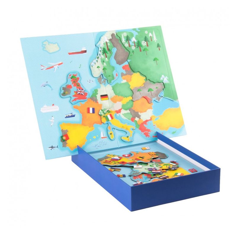 Juego Magnets Banderas de Europa Apli 60 piezas 20592 - Imagen 2