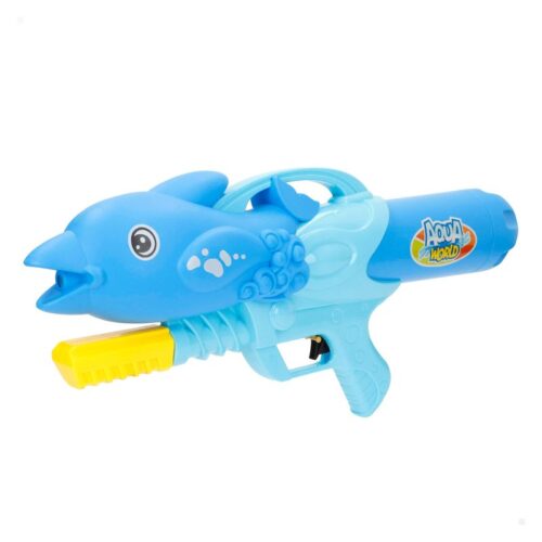 Colorbaby Pistola de agua delfín Aqua World 45cm con bomba 39083