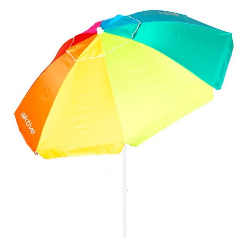 Colorbaby Sombrilla de playa 8 varillas 200cm UV50 multicolor 62221