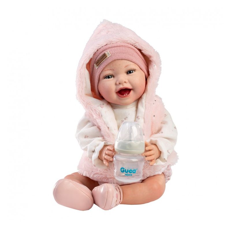 Muñeca Reborn Guca Elsa cuerpo de tela 42cm 10284