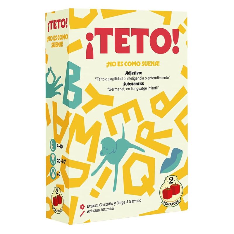Juego de cartas ¡Teto! ¡No es como suena! partidas rápidas 01475