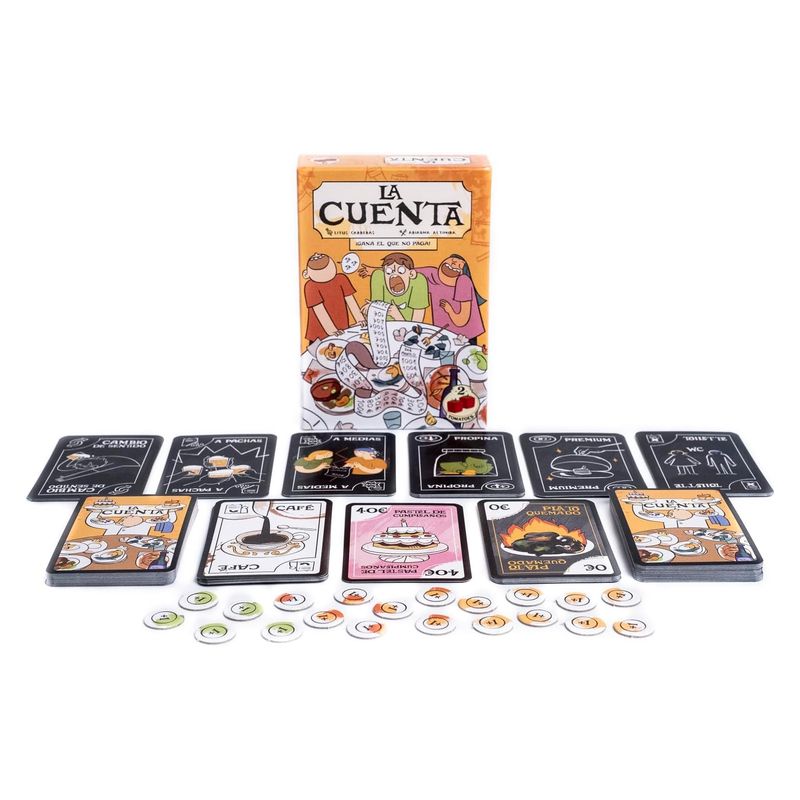 Juego de cartas de tapas y risas La Cuenta 2Tomatoes partidas rápidas 01479 - Imagen 2