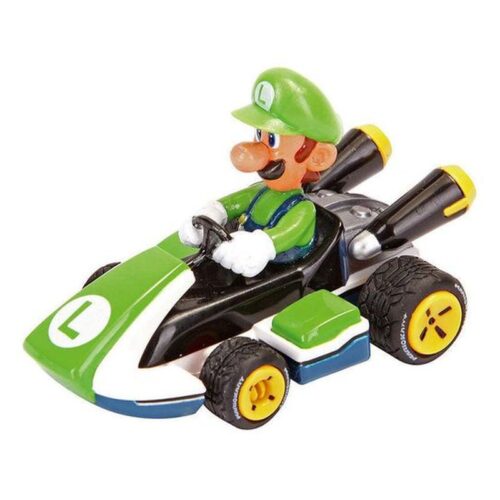 Coche retroficción PullSpeed Carrera Mario Kart Luigi 17317