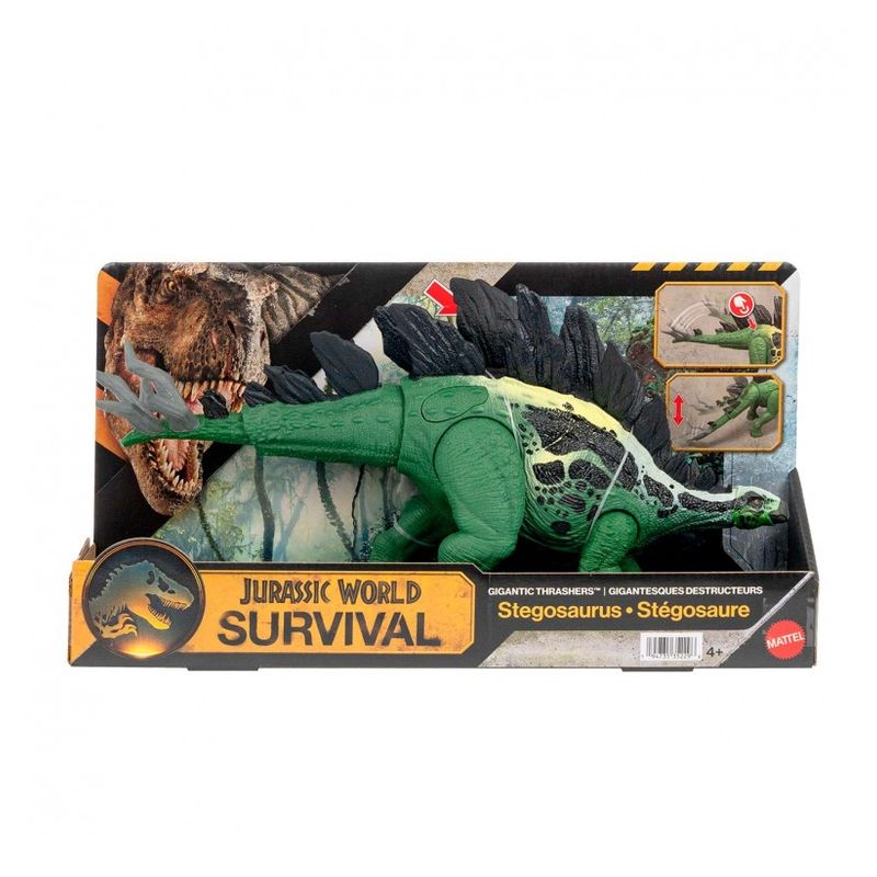 Dinosaurio Jurassic World Survival Stegosaurus JKL85 - Imagen 2