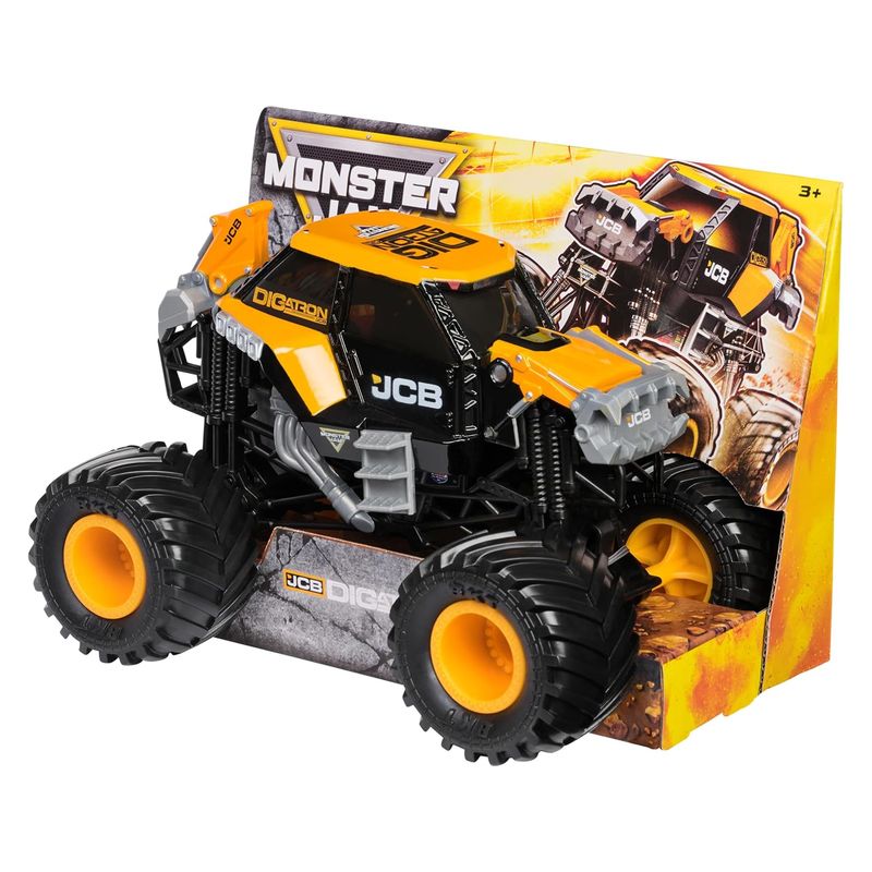 Monster Jam camión Monstruo Digatron escala 1:24 Spin Master 6056371-JCB - Imagen 2