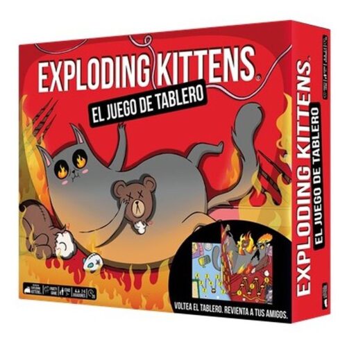 Juego de tablero Exploding Kittens Asmodee 10634