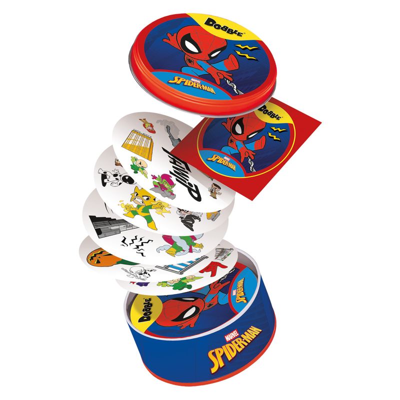 Juego de cartas Dobble Spiderman Asmodee 00122 - Imagen 2