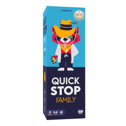 Juego de mesa Quick Stop Family Asmodee 91976