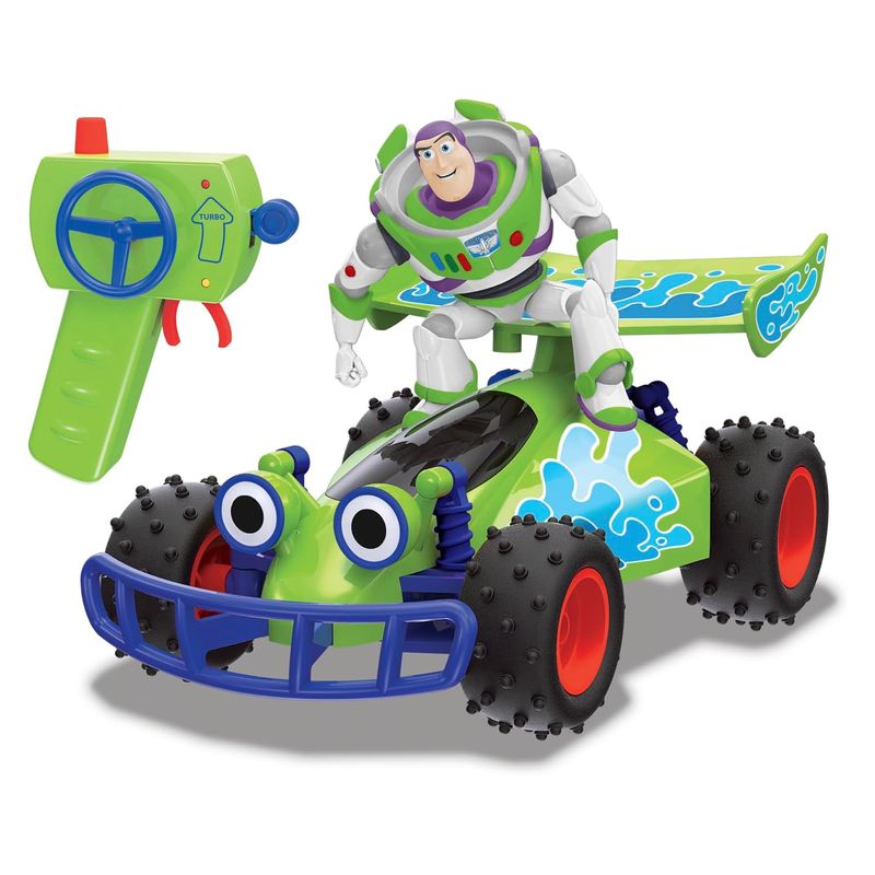 Toy Story radio control turno Buggy con Buzz Lightyear escala 1:24 Simba 203153004 - Imagen 2