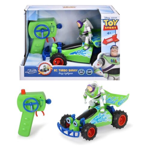 Toy Story radio control turno Buggy con Buzz Lightyear escala 1:24 Simba 203153004