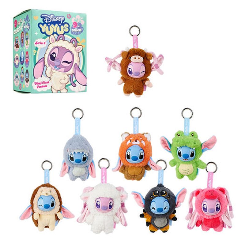 Peluche Yuyus 12cm Stitch y Angel serie 2 Simba 6315870947