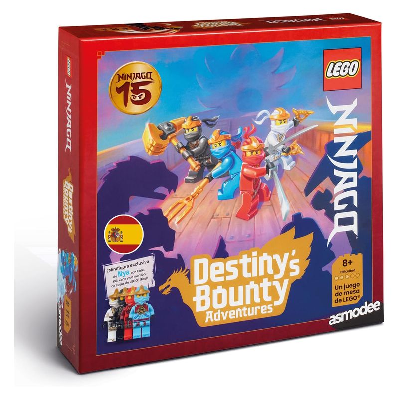 Juego de mesa LEGO Ninjago: Destiny's Bounty Adventures! 07406