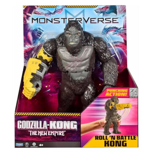 Figura con movimiento Giant Kong 28cm Roll & Battle Punch Famosa MN320100