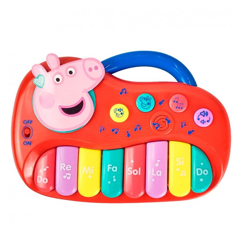 Órgano electrónico de Peppa Pig con luces y sonidos Claudio Reig 2318
