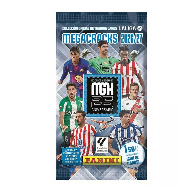Sobre individual Megacracks 2026/27 LaLiga Panini 28377