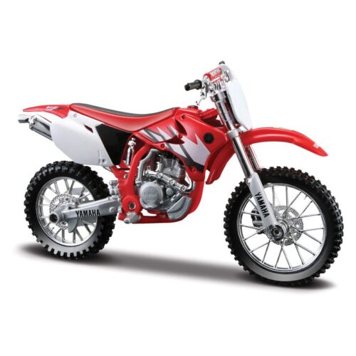 Maisto Moto Croos Yamaha YZ450F 18 roja y blanca escala 1:18 78142