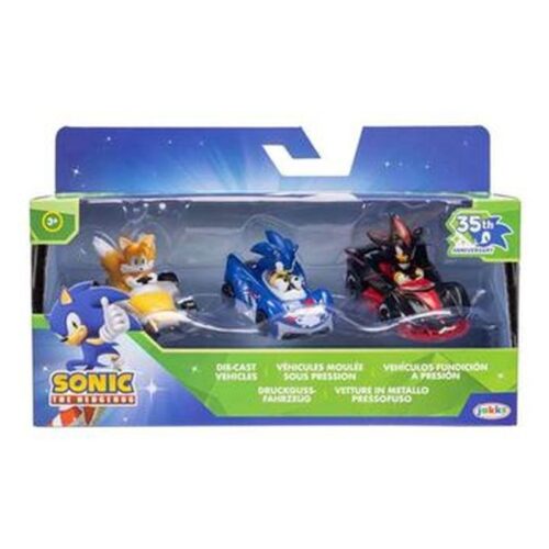 Pack de tres vehículos de Sonic con Sonic, Tales y Shadow 431394