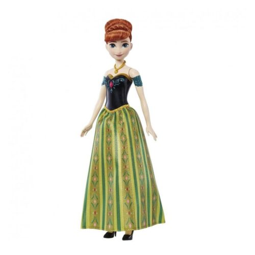 Muñeca musical Anna Disney Frozen Mattel (ES-EN-PT-FR) JDX49