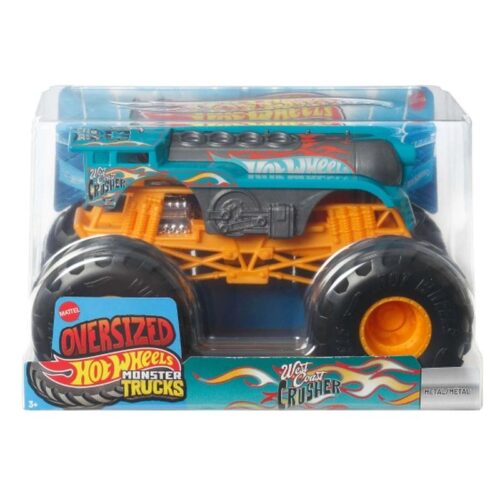 Hot Wheels Monster Truck West Coast Crusher escala 1:24 JKP86