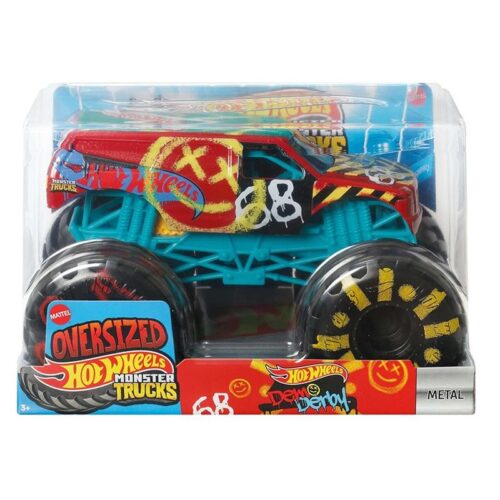 Hot Wheels Monster Truck Demo Derby escala 1:24 JMT11