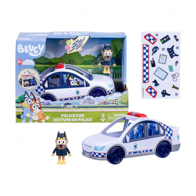 Bluey coche de policía Moose 19202