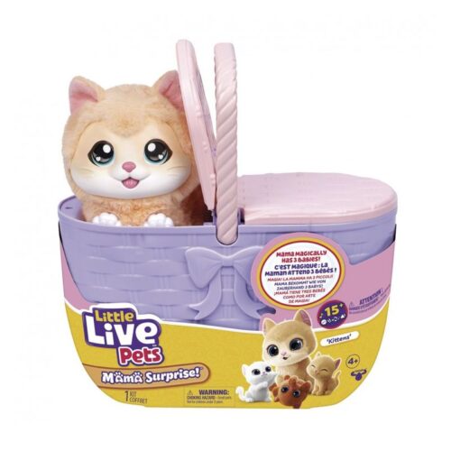 Liettle Live Pets Mama Surprise Kitty Moose 26785