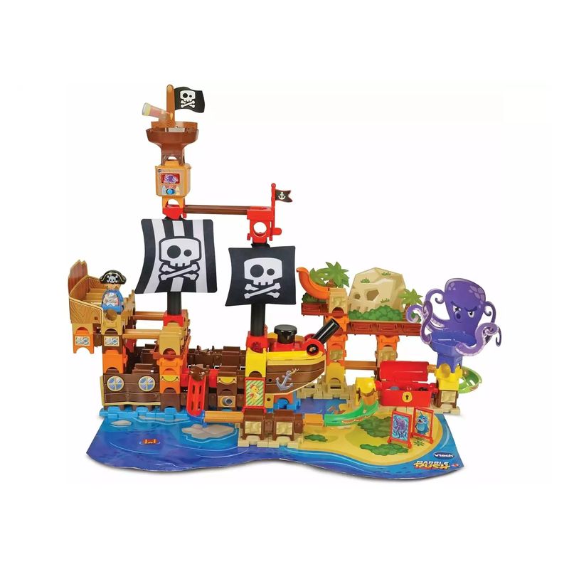 Circuito de canicas Marble Rush adventures barco Pirata 80-587822