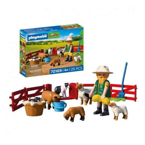Playmobil joven pastor con 26 piezas 72169