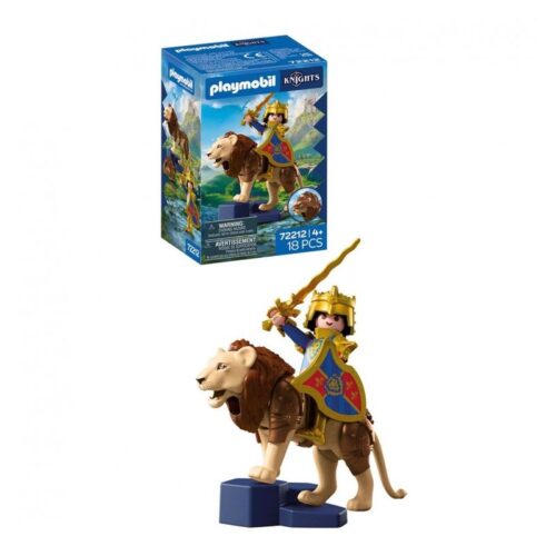 Playmobil Knights León con caballero dorado 72212