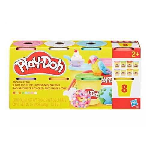 Pack de ocho botes Play-Doh Hasbro G0692