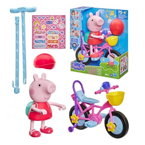 Muñeca Peppa Pig Ready, Pedal, Go! Hasbro G21775