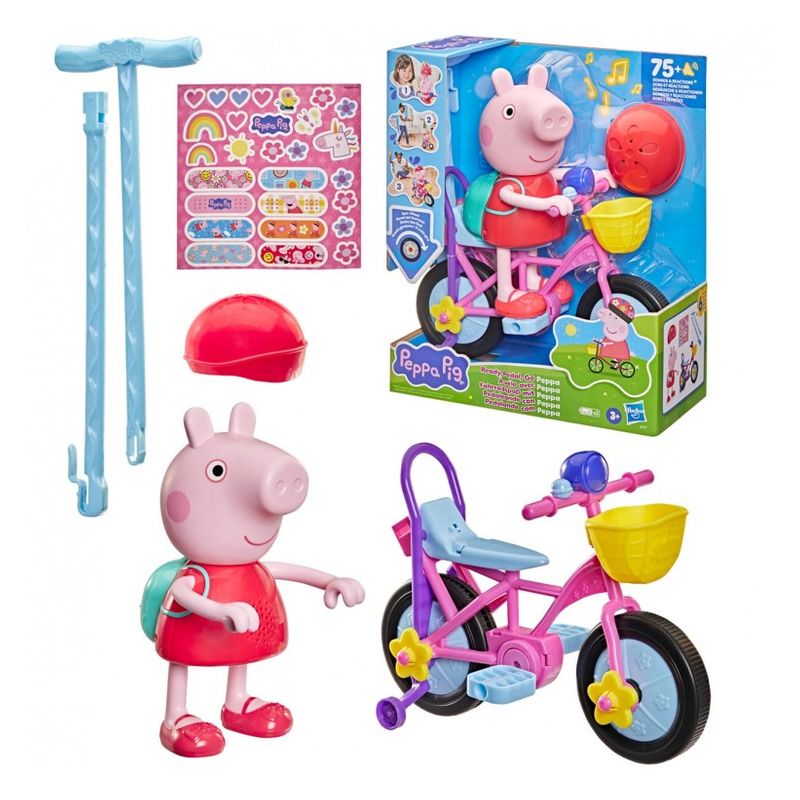 Muñeca Peppa Pig Ready, Pedal, Go! Hasbro G21775