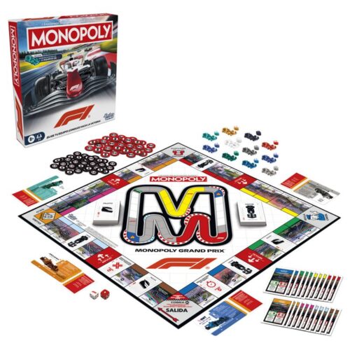 Hasbro Juego Monopoly Fórmula 1 G34371
