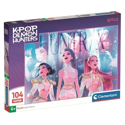 Clementoni Puzzle 104 piezas Super K-Pop Demon Hunters 27257