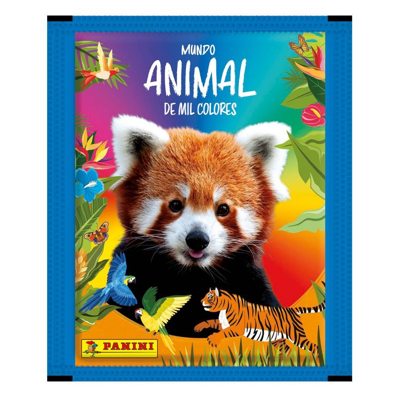 Sobre individual Mundo Animal de mil colores (1 unidad) Panini 01784
