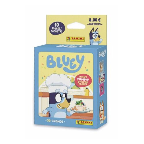 Ecoblister Bluey Funny Yummy 10 sobres Panini 34110