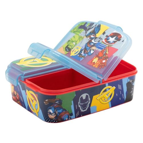 Sandwichera múltiples compartimentos Marvel Avengers Stor 80120