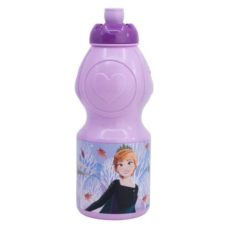 Botella sport morada Disney Frozen 400ml Stor 81032