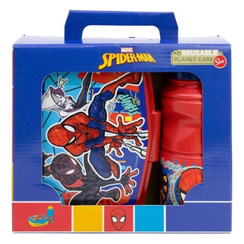 Set vuelta al cole Spiderman en caja Stor 83573