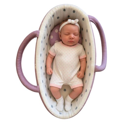Muñeca de silicona 34cm con ropita y accesorios Innovatoys 26022