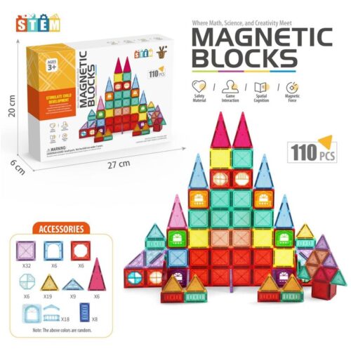 Set bloques magnéticos educativos 26438