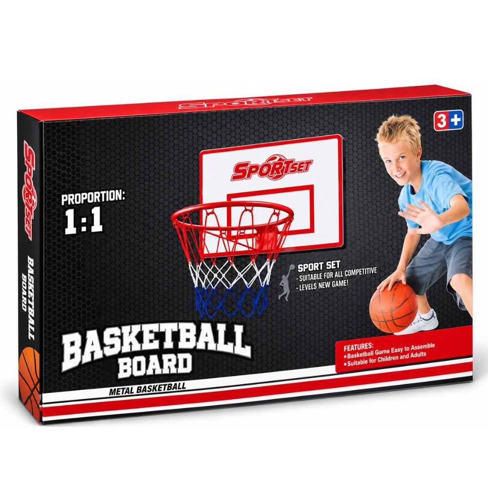 Canasta de baloncesto proporción 1:1 con pelota Innovatoys 26619 - Imagen 2
