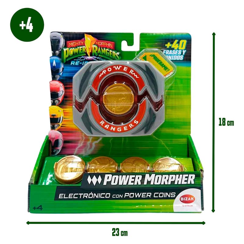 Power Ranger Power Morpher electrónico Bizak 62518771 - Imagen 2