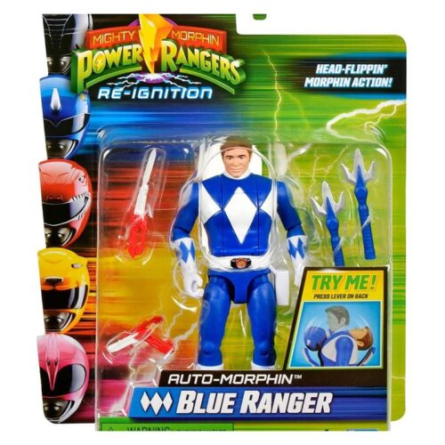Power Rangers figura Auto Morphin Blue Ranger 62518040-1